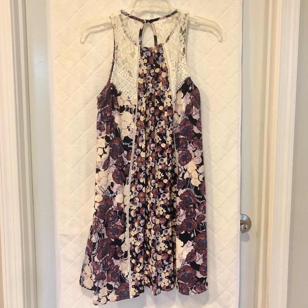 Xhilaration Small Floral Flowy Dress